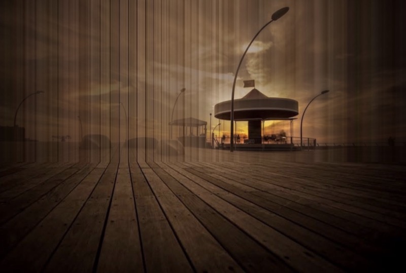 Vertical stretch output